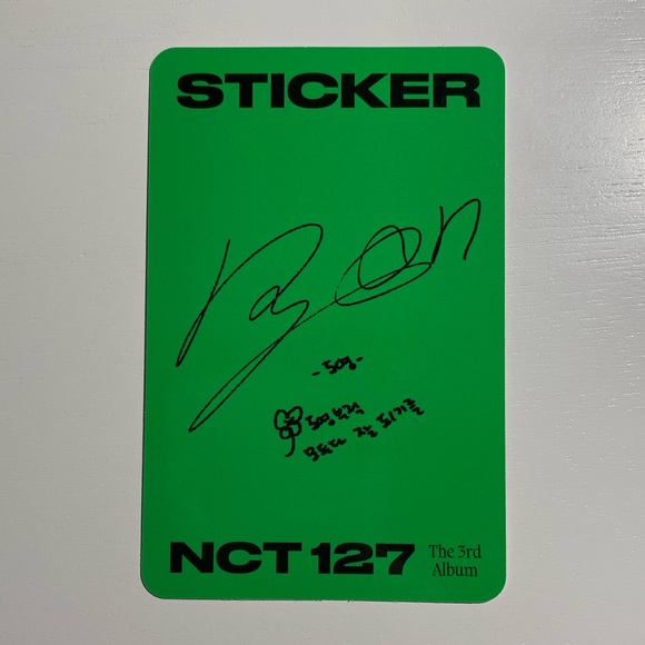 NCT 127 Doyoung Sticker Photocard - Picture 2 of 2